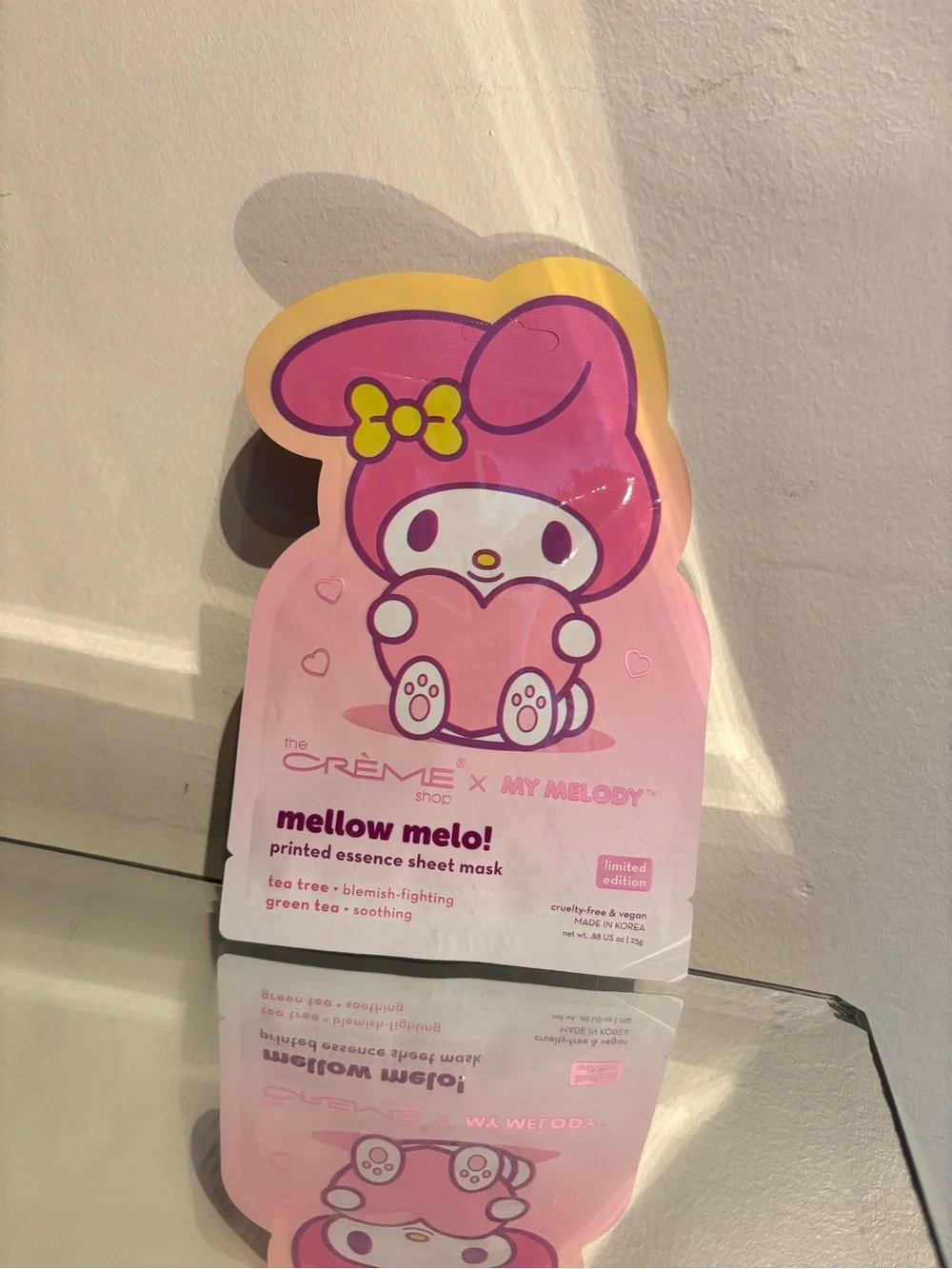 My melody sheet face mask